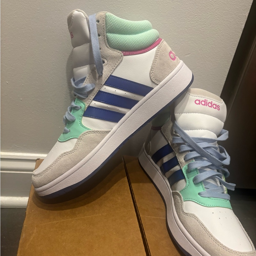 Adidas Men's Hoops 3.0 Mid Top Basketball Sneakers Retro Casual New